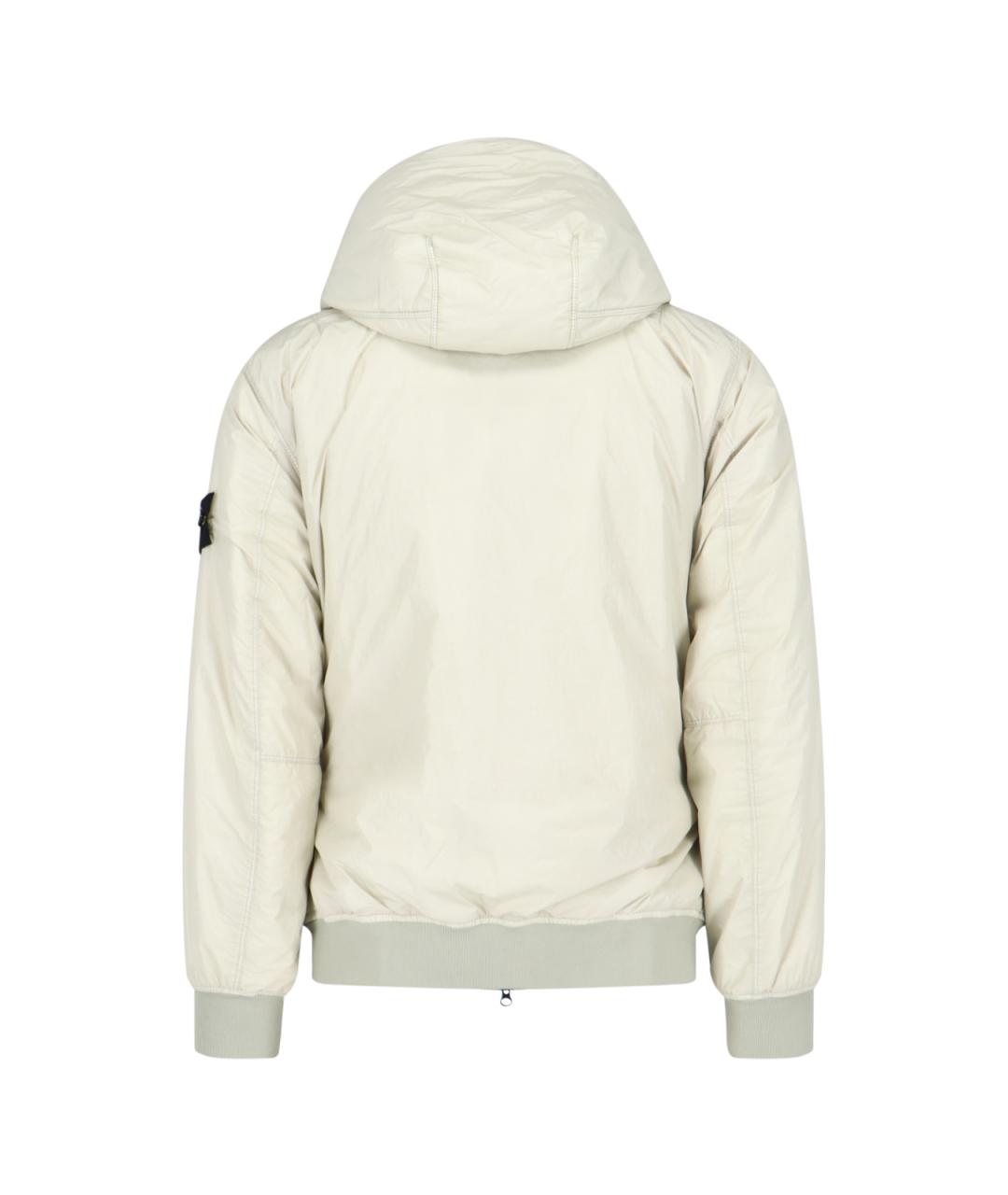 STONE ISLAND Белая куртка, фото 1