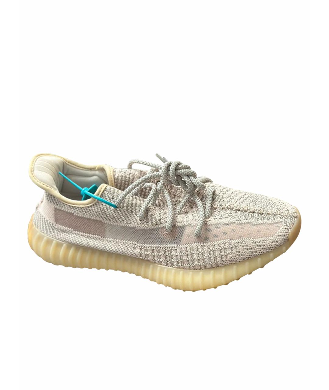 ADIDAS YEEZY Розовые низкие кроссовки / кеды, фото 1