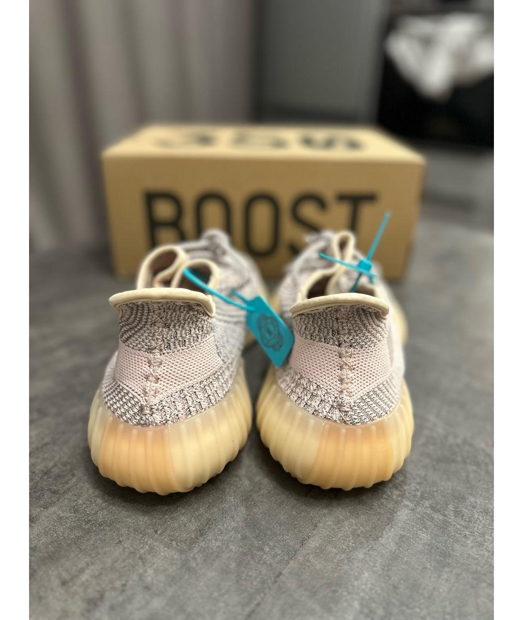 ADIDAS YEEZY Розовые низкие кроссовки / кеды, фото 4