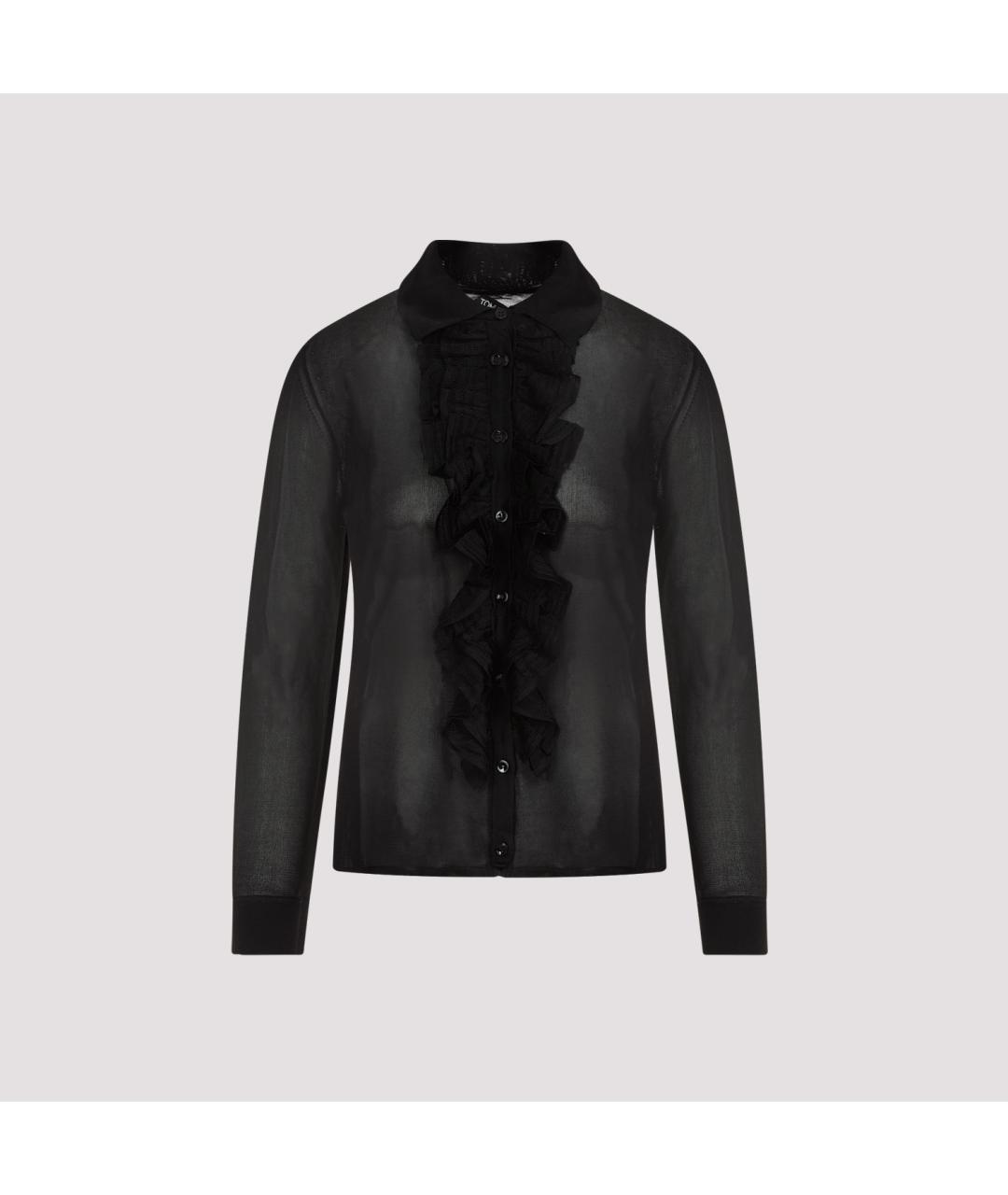 TOM FORD Черная вискозная рубашка, фото 2