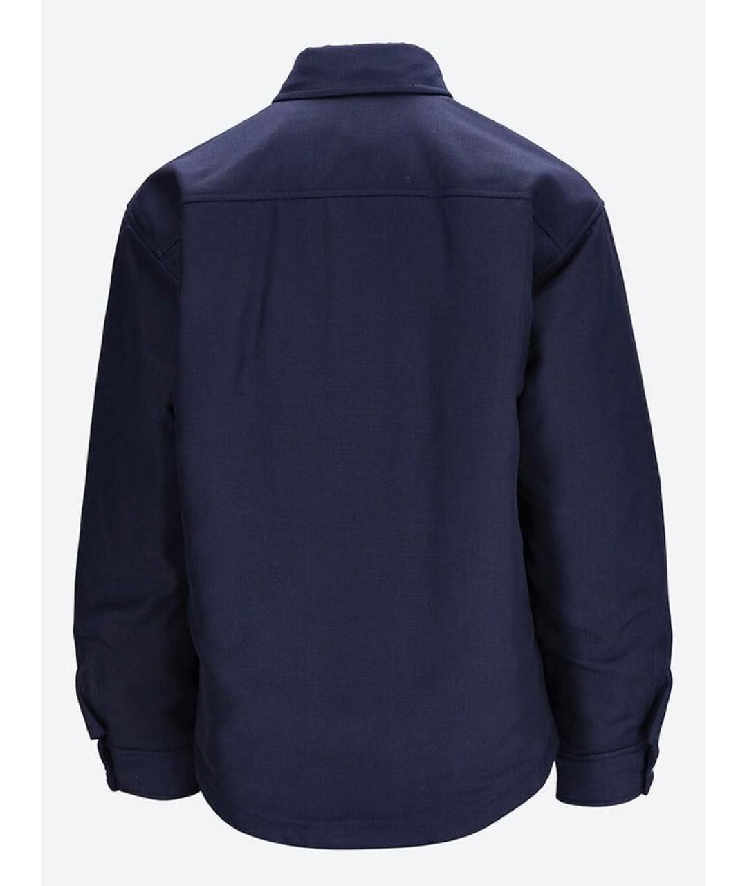 JACQUEMUS Синяя кэжуал рубашка, фото 3