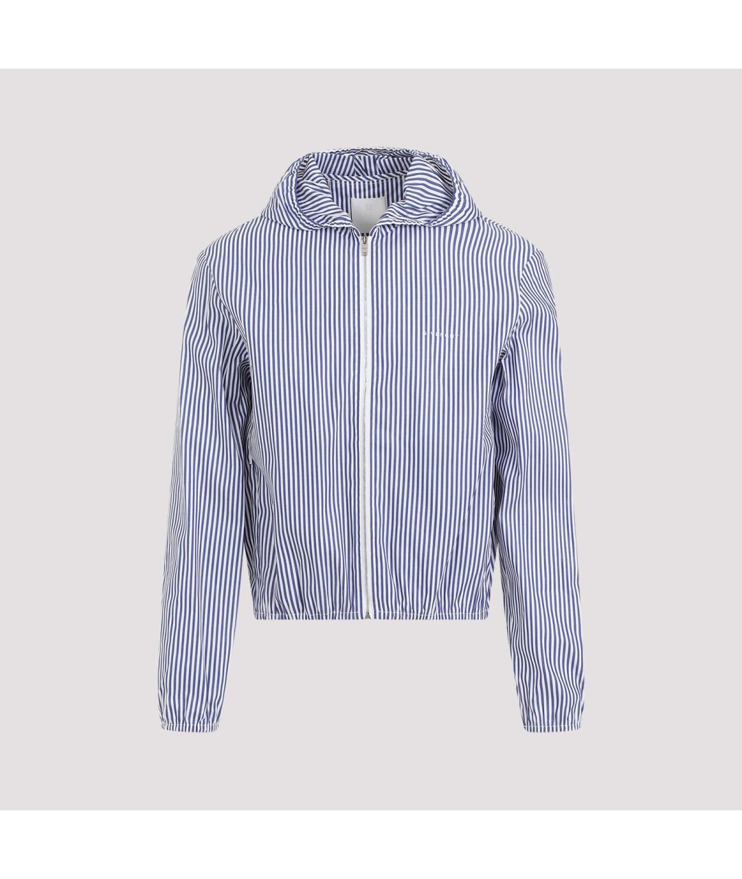 GIVENCHY Синяя хлопковая куртка, фото 2