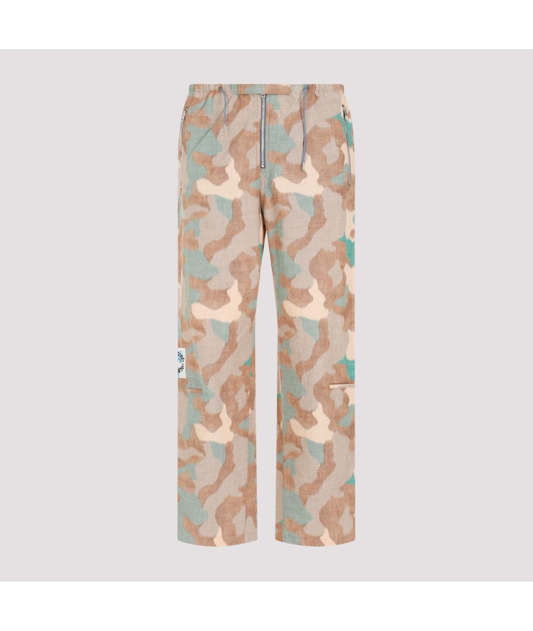 ACNE STUDIOS Мульти полиэстеровые повседневные брюки, фото 2