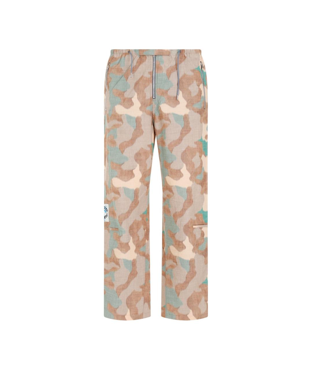 ACNE STUDIOS Мульти полиэстеровые повседневные брюки, фото 1
