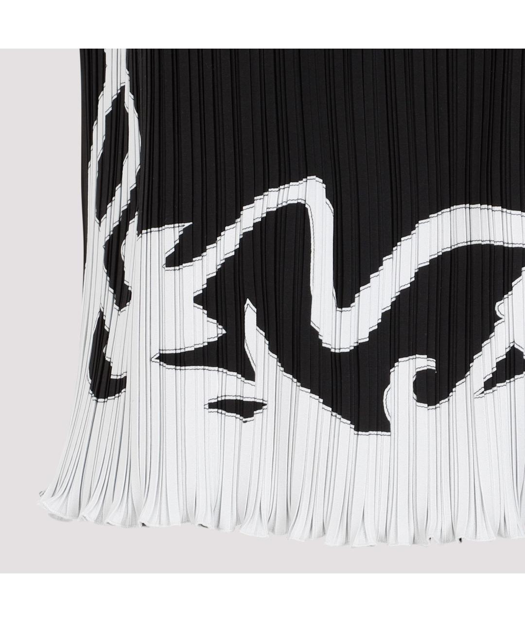 LANVIN Черная полиэстеровая майка, фото 5