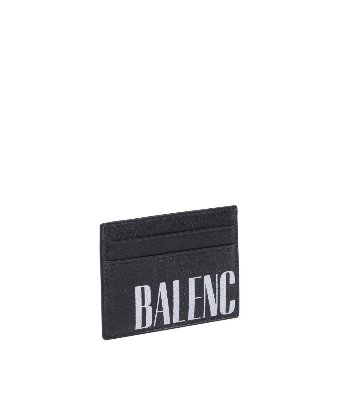 BALENCIAGA Черный кожаный кардхолдер, фото 2