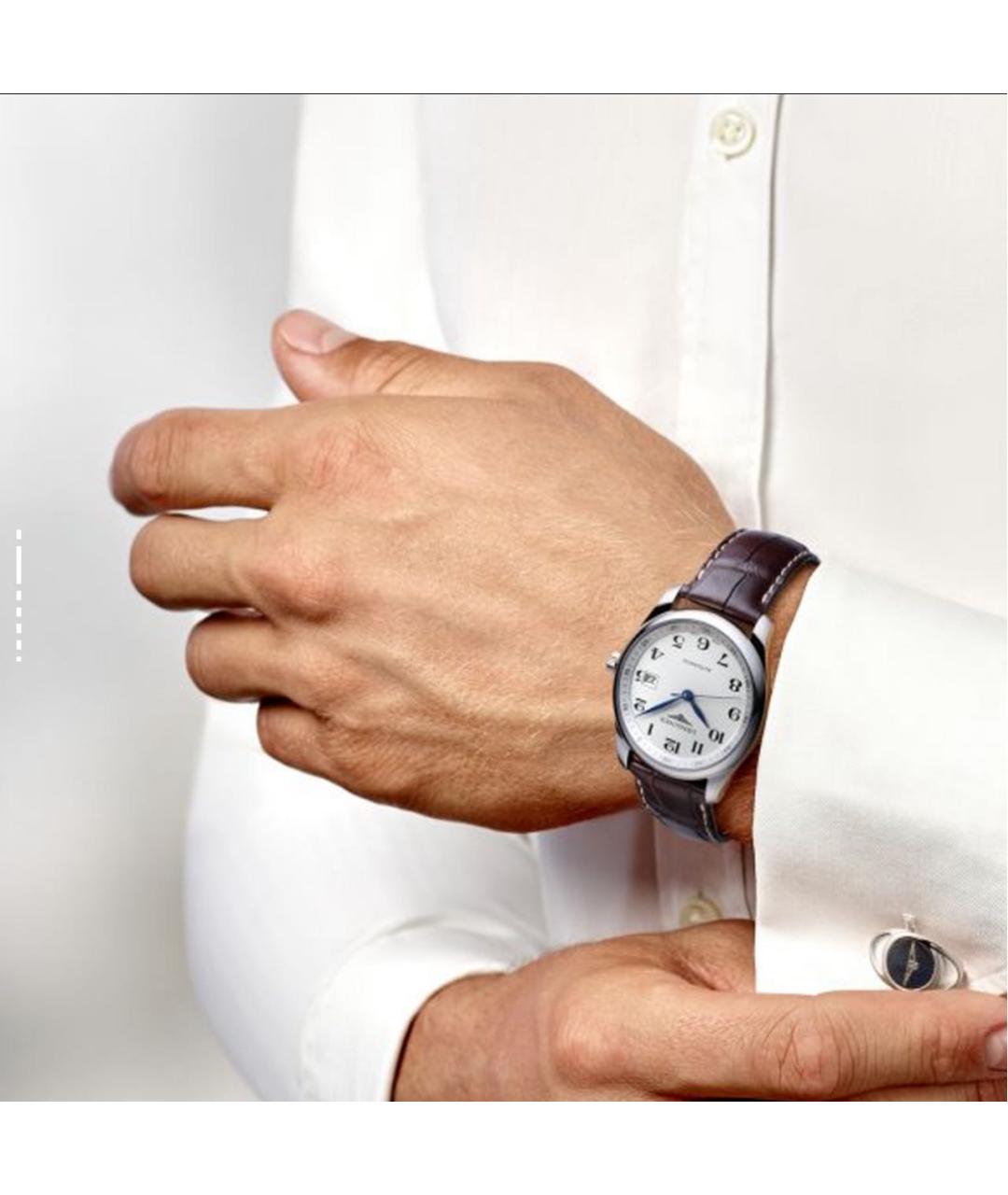 LONGINES Коричневые часы, фото 3