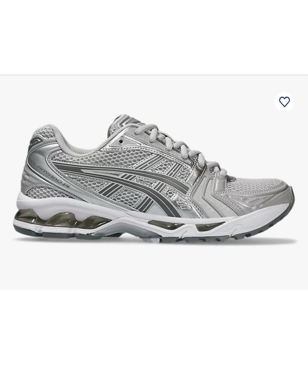 ASICS Бежевые текстильные кроссовки, фото 7