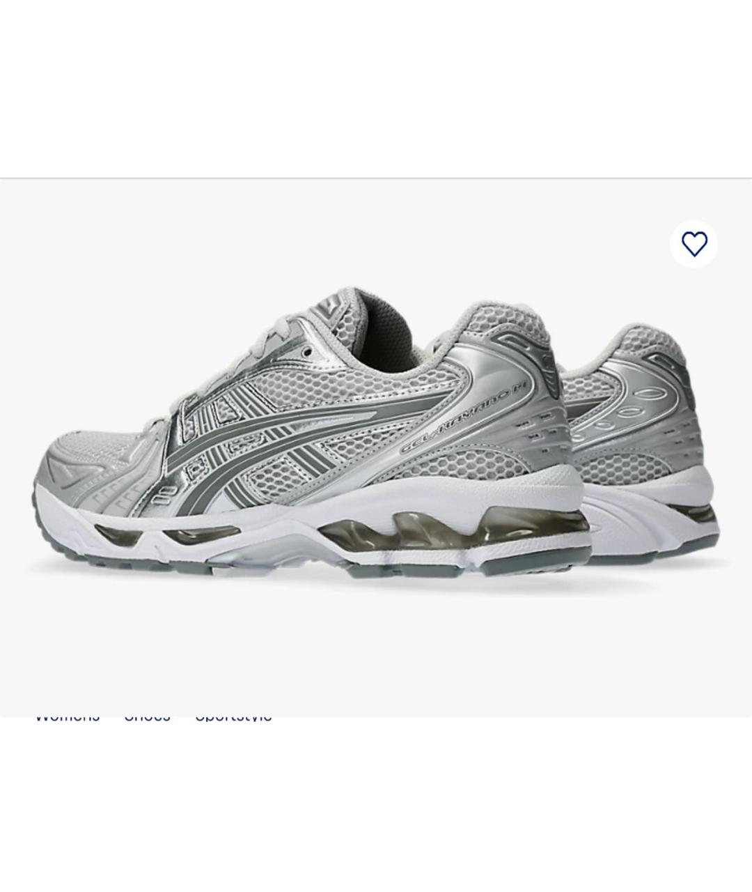 ASICS Бежевые текстильные кроссовки, фото 2