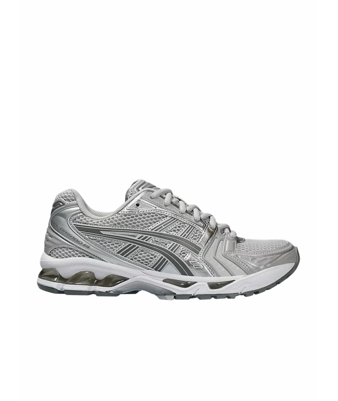 ASICS Бежевые текстильные кроссовки, фото 1