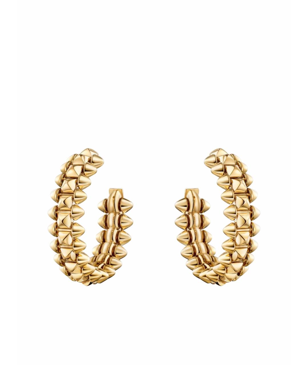 CARTIER Золотые серьги из желтого золота, фото 1