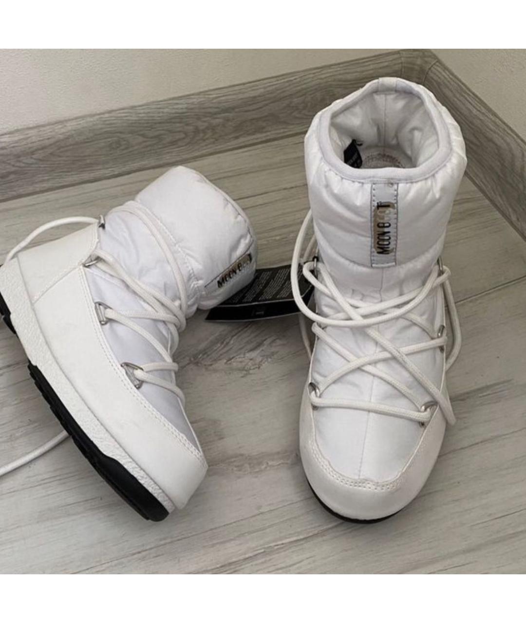 MOON BOOT Белые полусапоги, фото 4