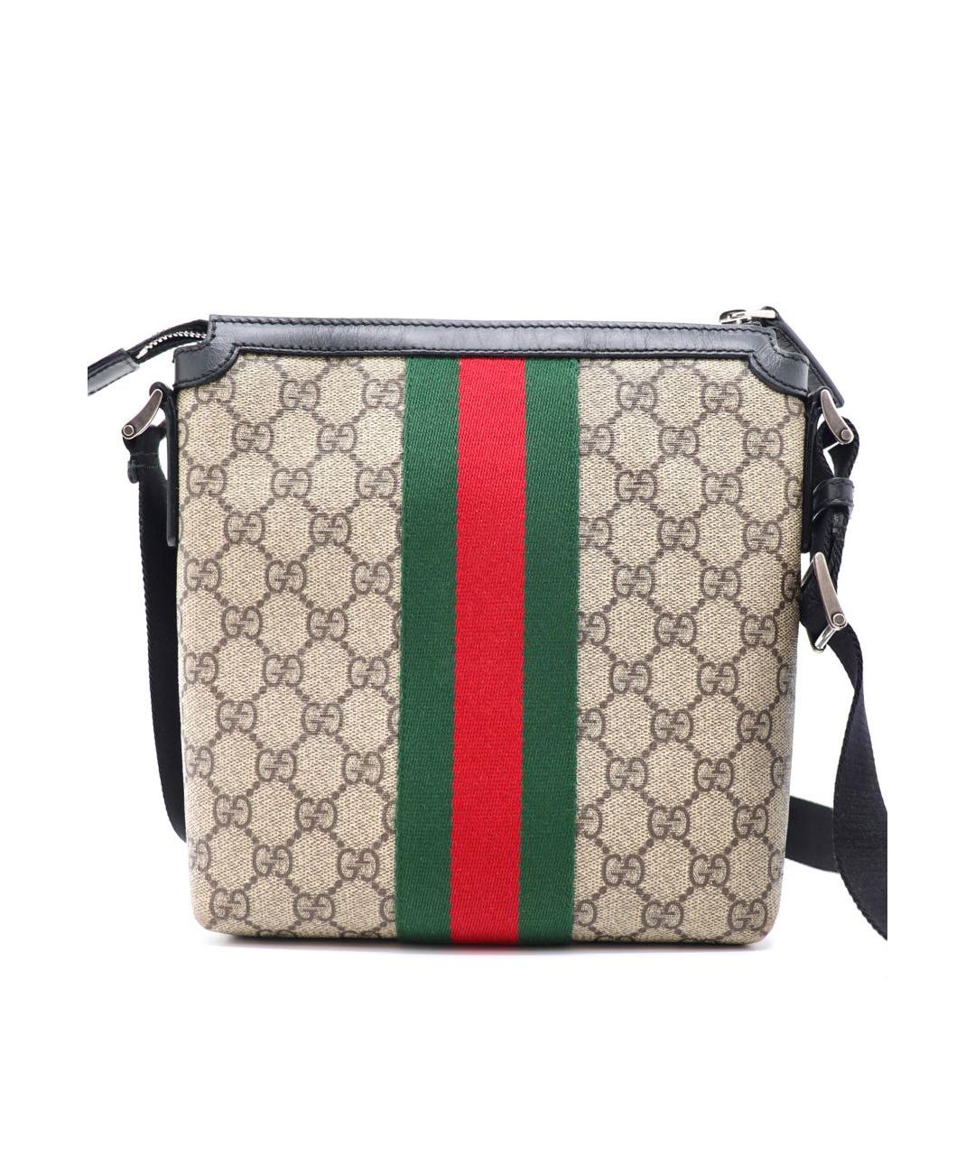 GUCCI Коричневая сумка на плечо, фото 3