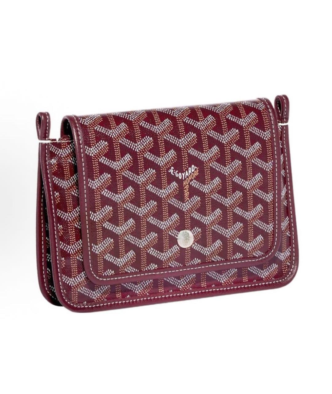 GOYARD Бордовая сумка через плечо, фото 2