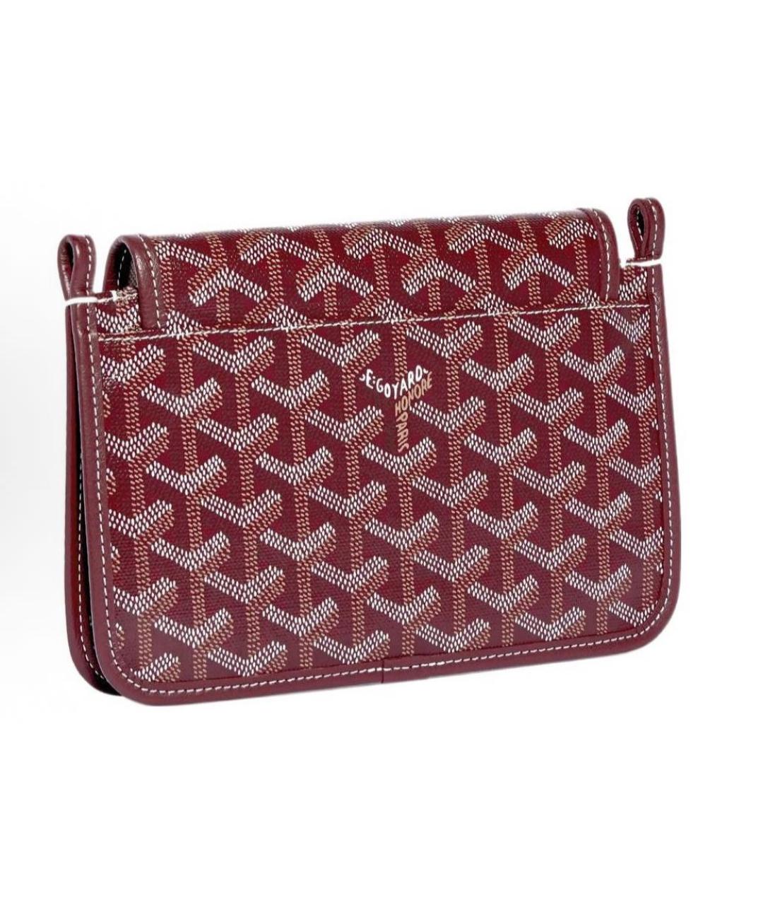 GOYARD Бордовая сумка через плечо, фото 3
