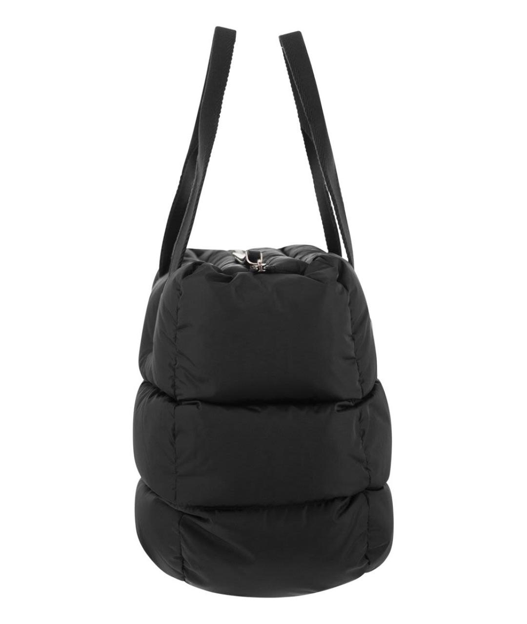 MONCLER Черная сумка с короткими ручками, фото 3