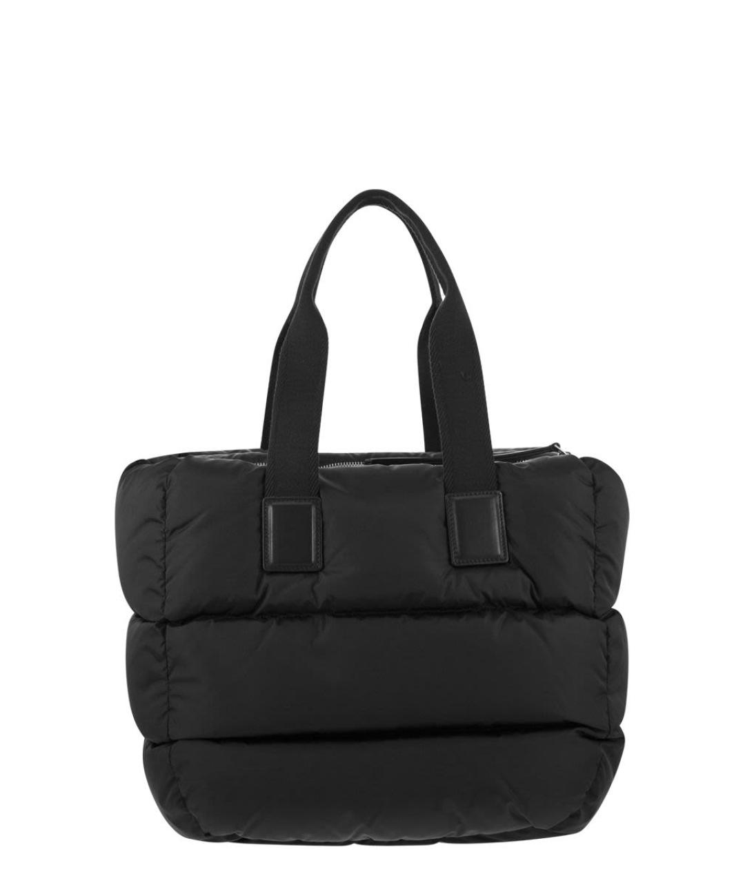 MONCLER Черная сумка с короткими ручками, фото 2