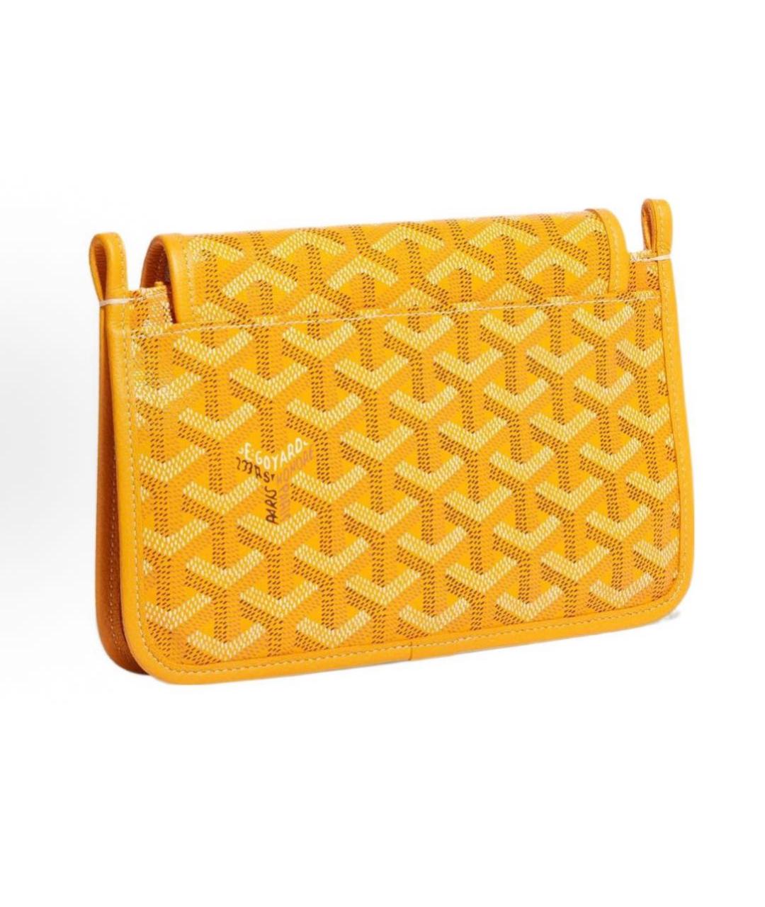 GOYARD Желтая сумка через плечо, фото 3