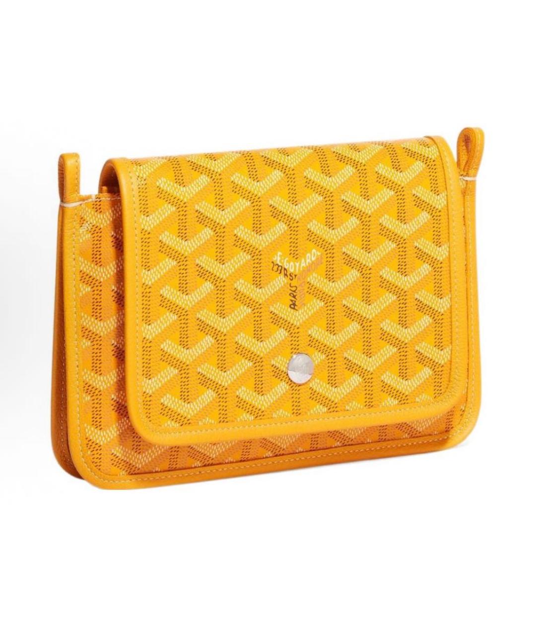 GOYARD Желтая сумка через плечо, фото 2