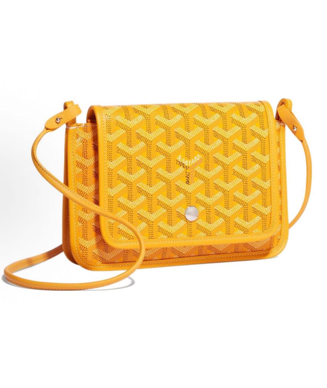 GOYARD Желтая сумка через плечо, фото 7