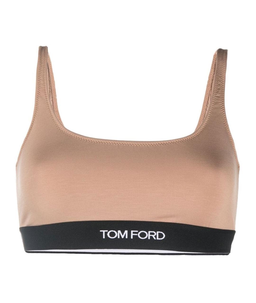 TOM FORD Бежевая майка, фото 1