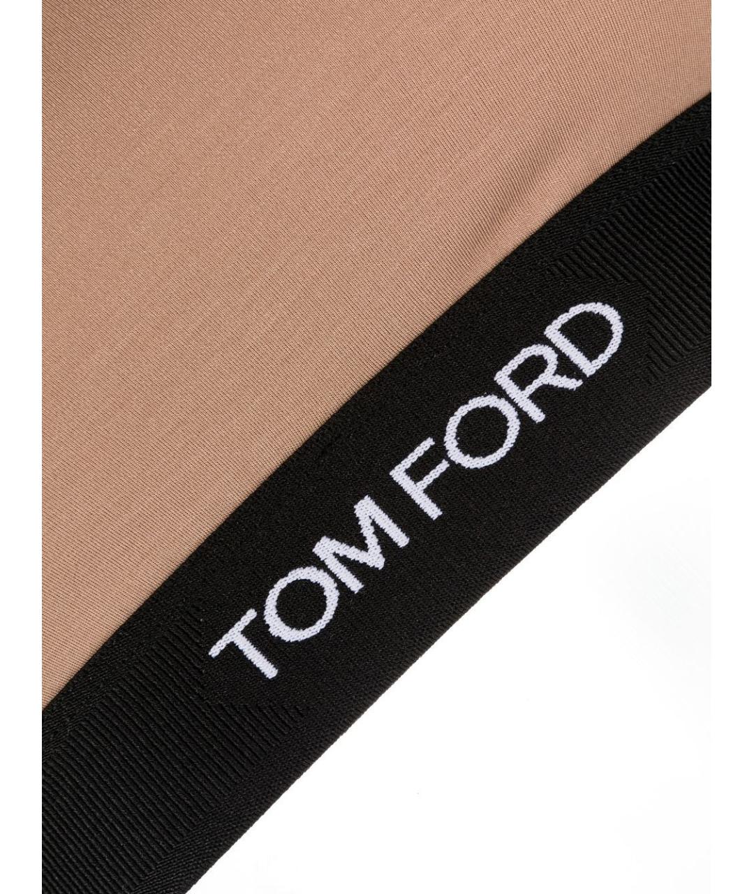 TOM FORD Бежевая майка, фото 3