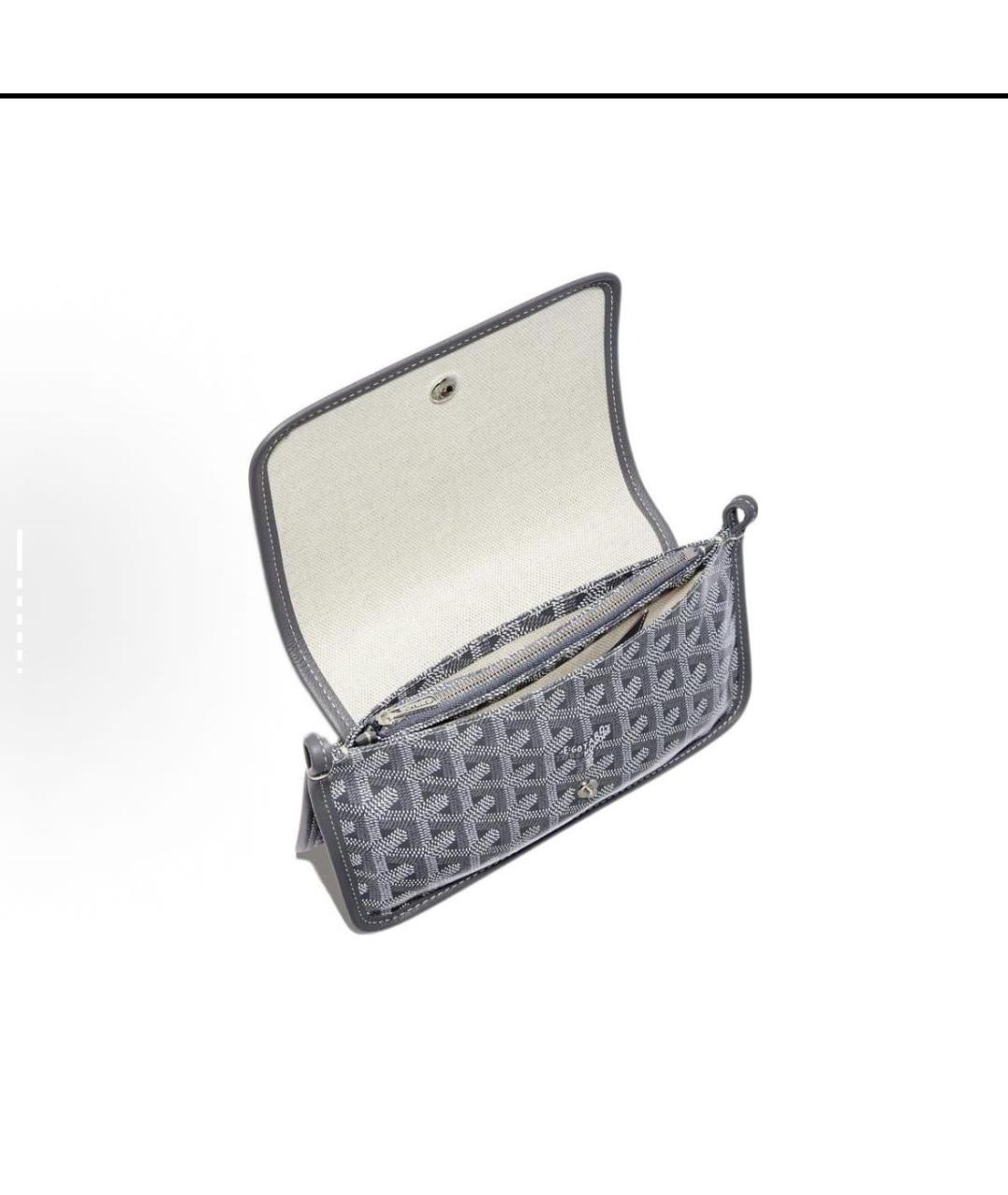 GOYARD Серая сумка через плечо, фото 4