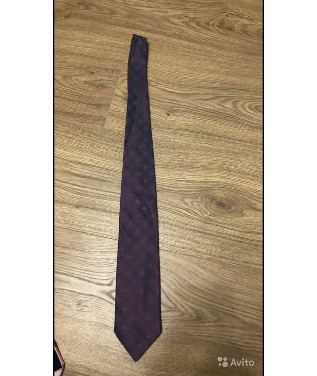 ROY ROBSON Фиолетовый шелковый галстук, фото 4