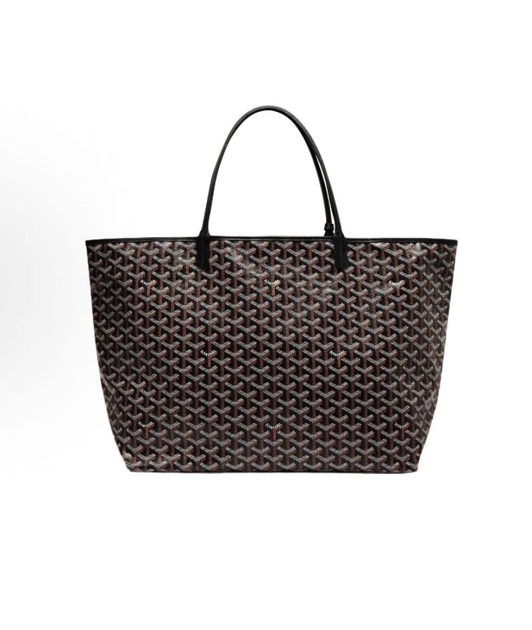 GOYARD Коричневая сумка тоут, фото 2
