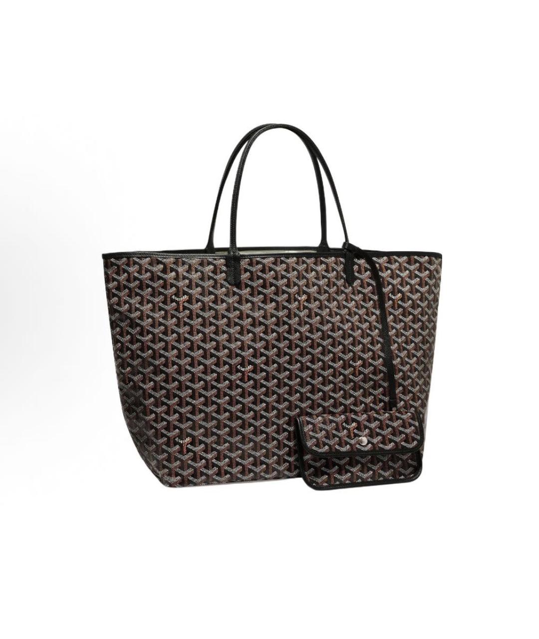 GOYARD Коричневая сумка тоут, фото 5
