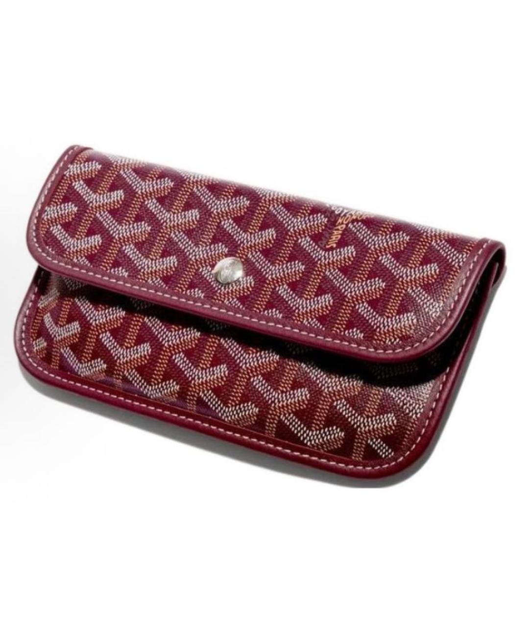 GOYARD Бордовая сумка тоут, фото 5