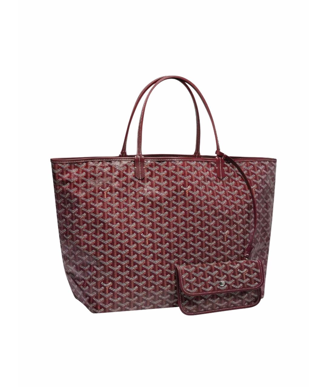 GOYARD Бордовая сумка тоут, фото 1