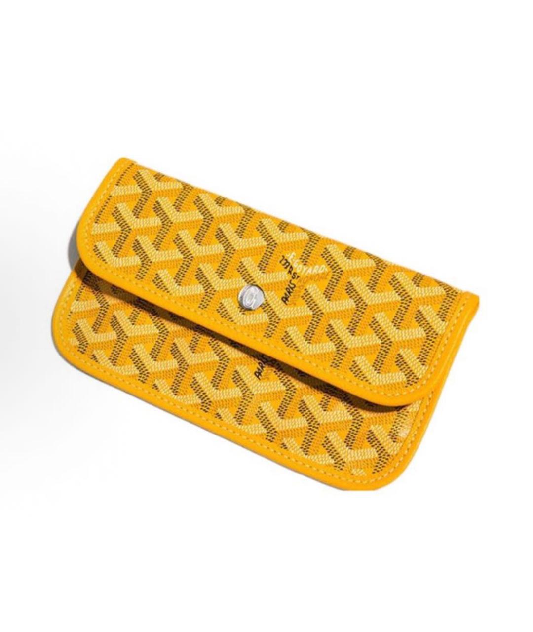 GOYARD Желтая сумка тоут, фото 4