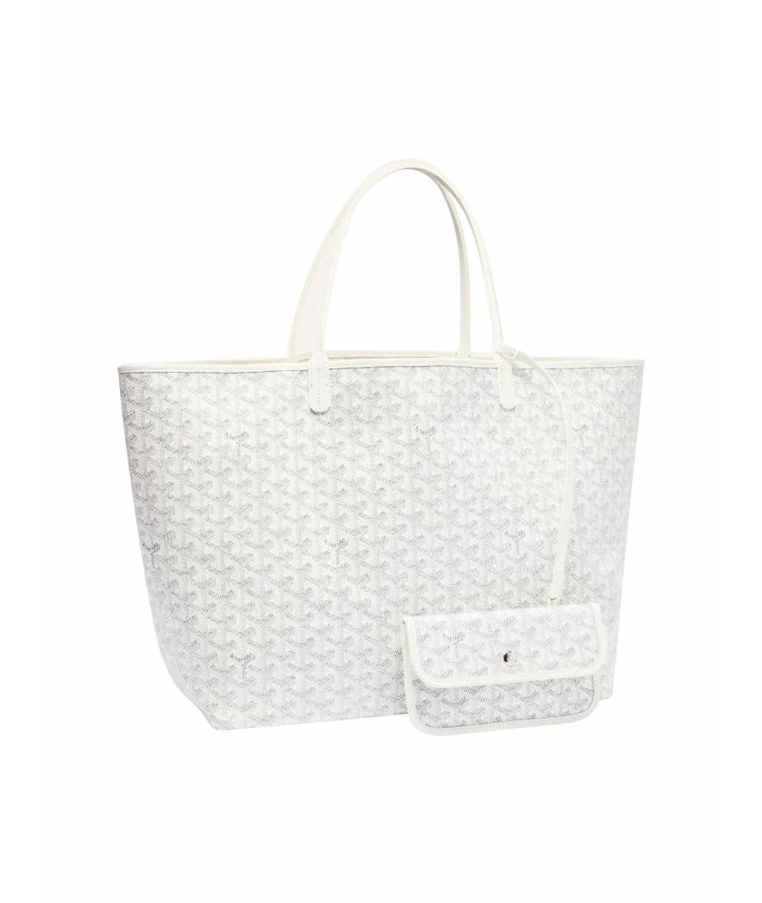 GOYARD Белая сумка тоут, фото 1