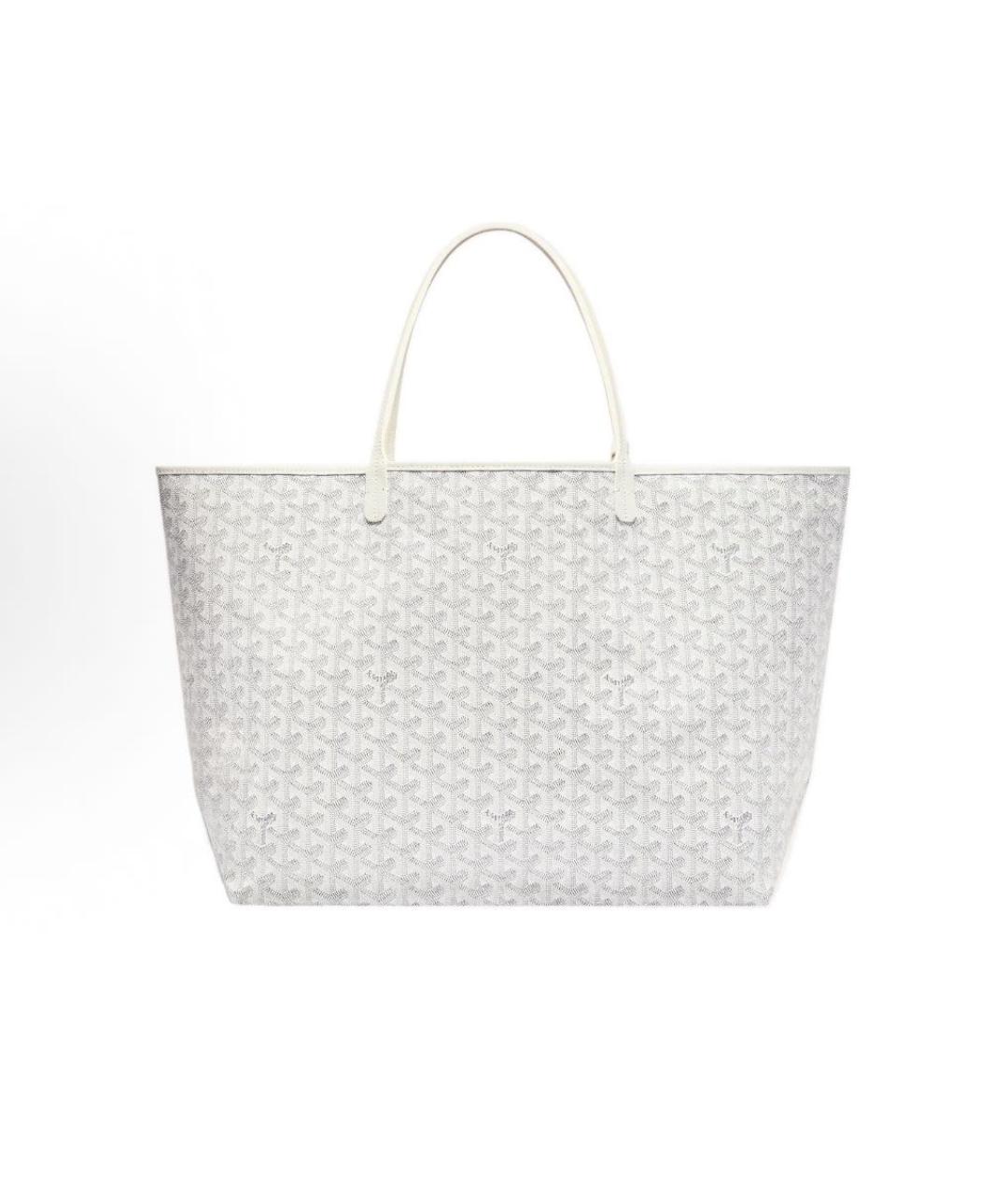 GOYARD Белая сумка тоут, фото 2