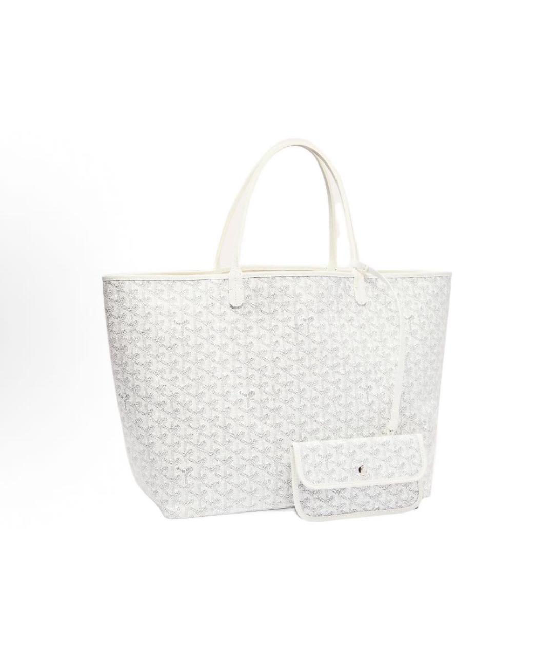 GOYARD Белая сумка тоут, фото 5