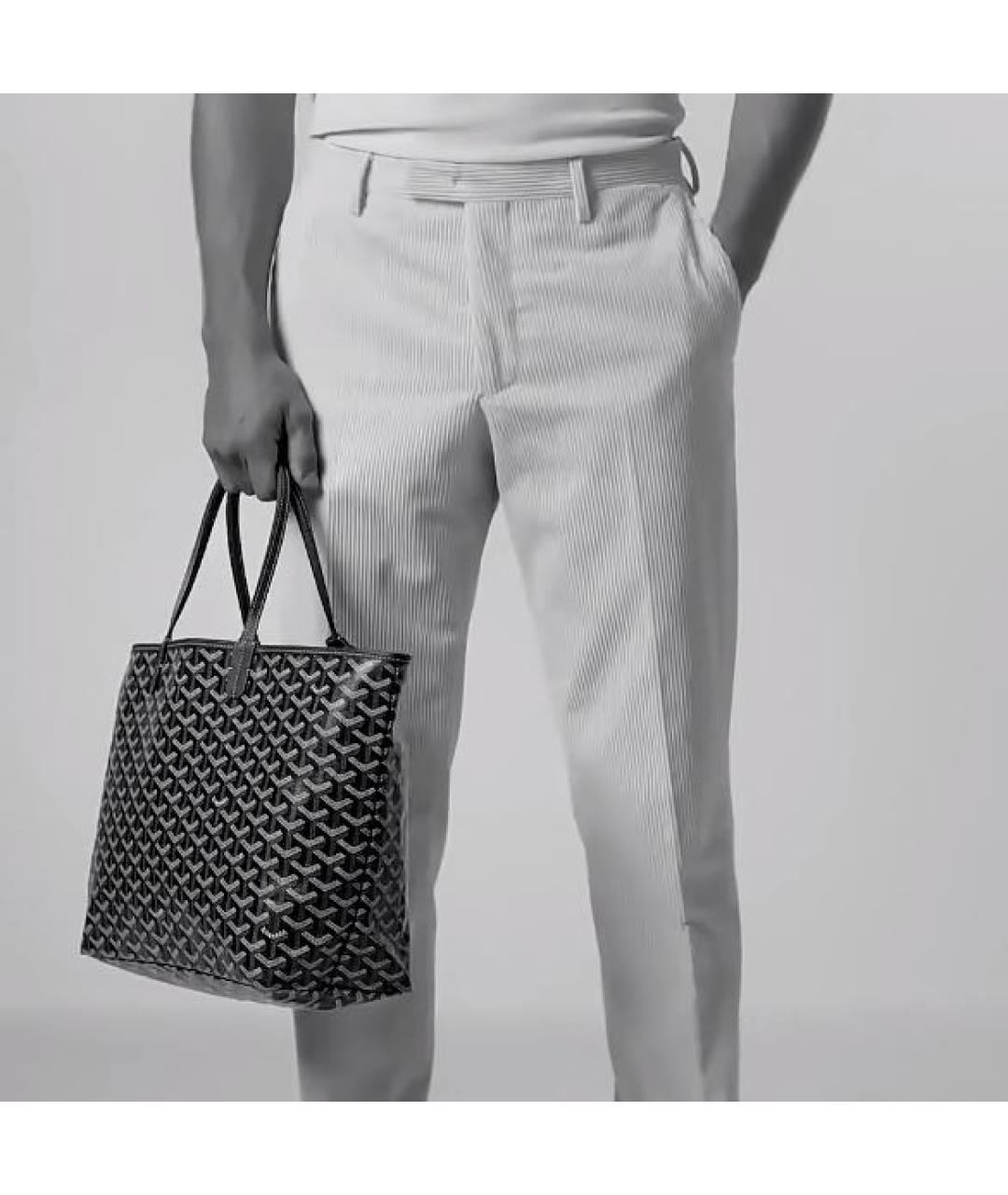 GOYARD Зеленая сумка тоут, фото 5