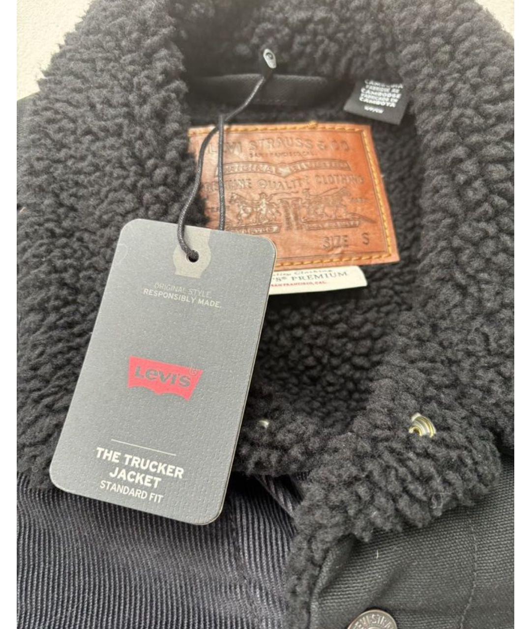 LEVI'S Черная куртка, фото 7