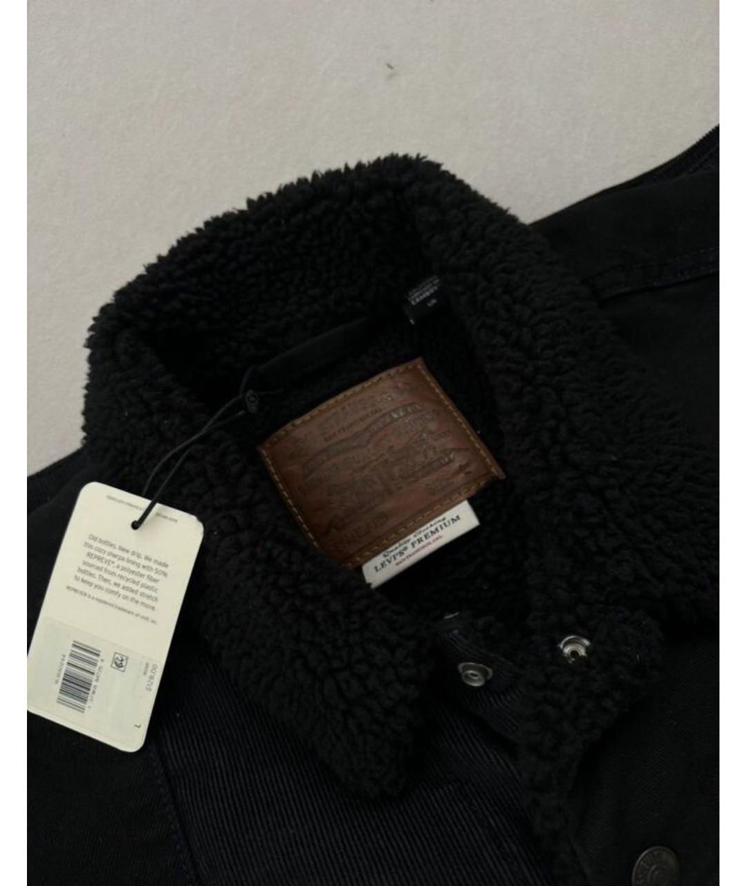 LEVI'S Черная куртка, фото 7