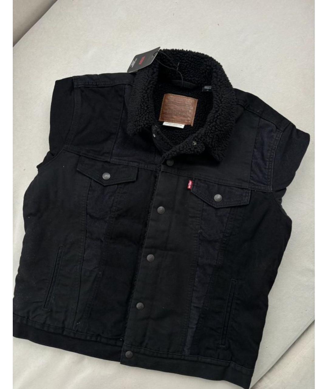 LEVI'S Черная куртка, фото 5
