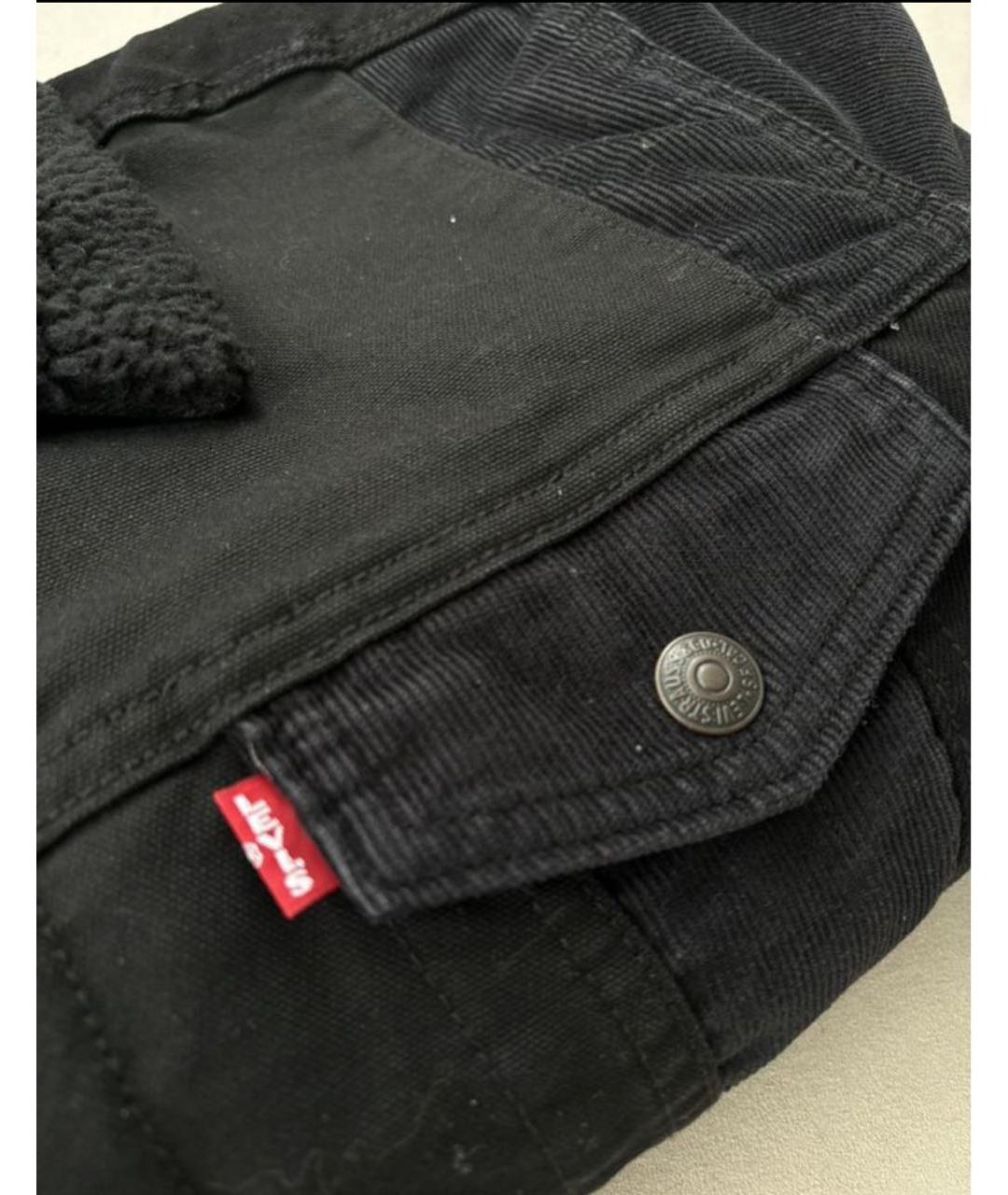 LEVI'S Черная куртка, фото 6