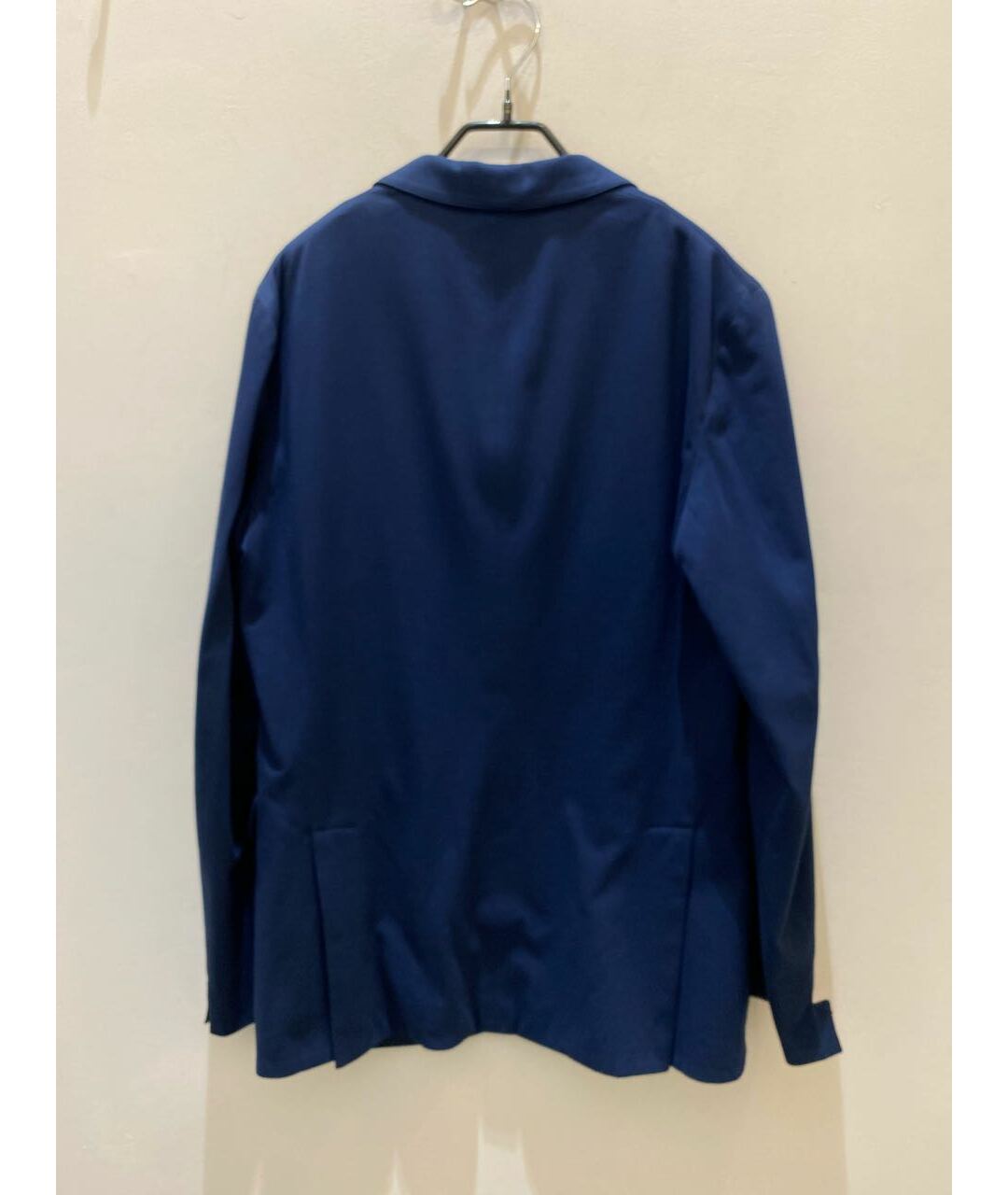 BURBERRY Темно-синий шелковый пиджак, фото 2