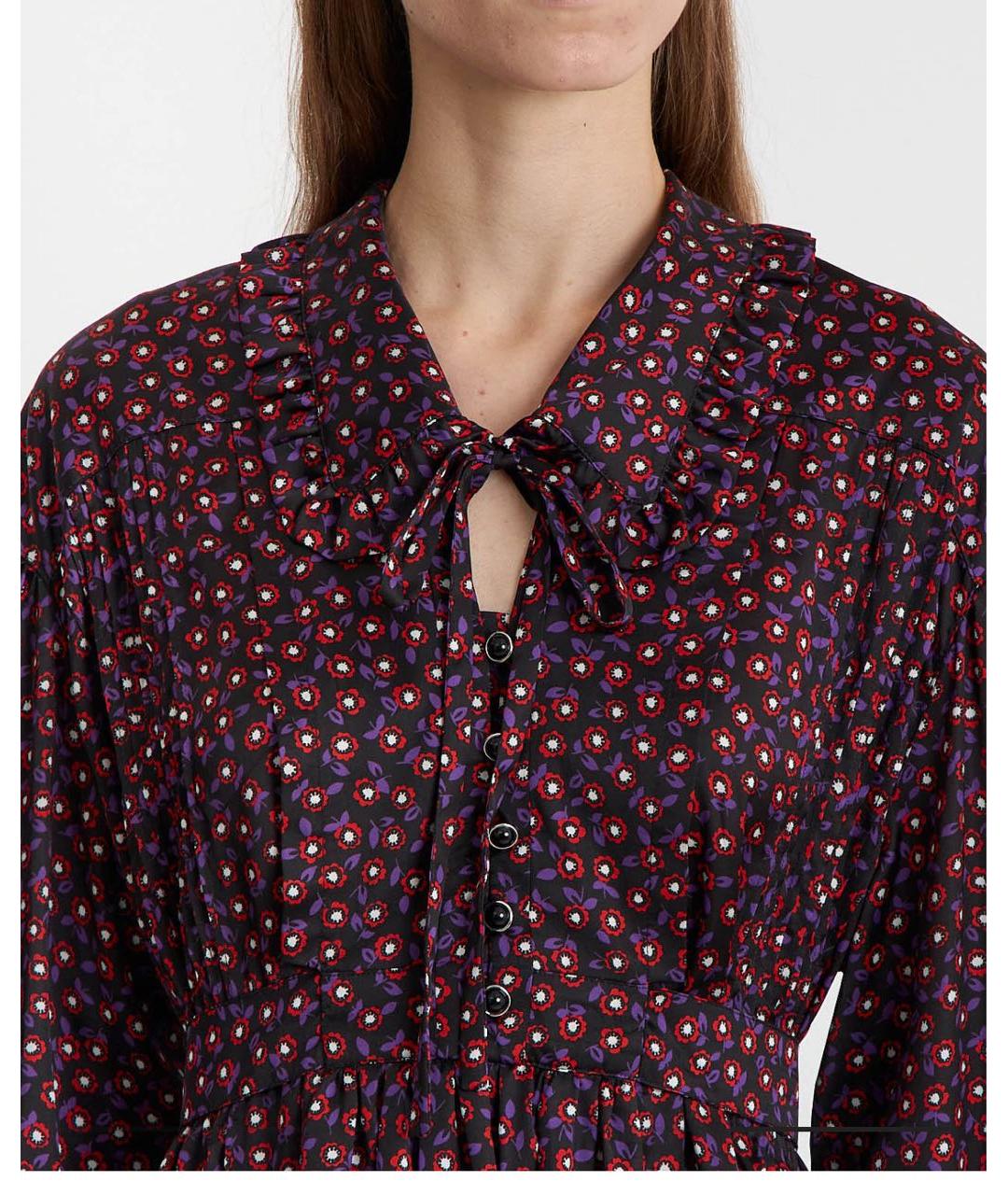 PACO RABANNE Мульти полиэстеровое повседневное платье, фото 3