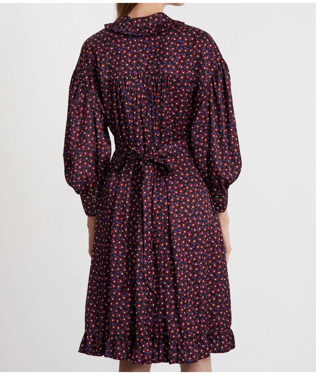 PACO RABANNE Мульти полиэстеровое повседневное платье, фото 4