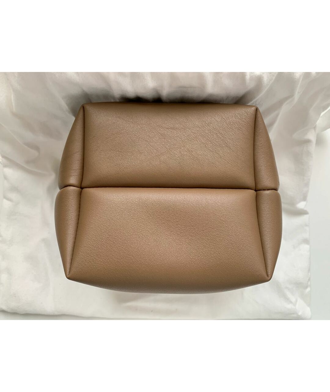 THE ROW Коричневая кожаная сумка тоут, фото 3