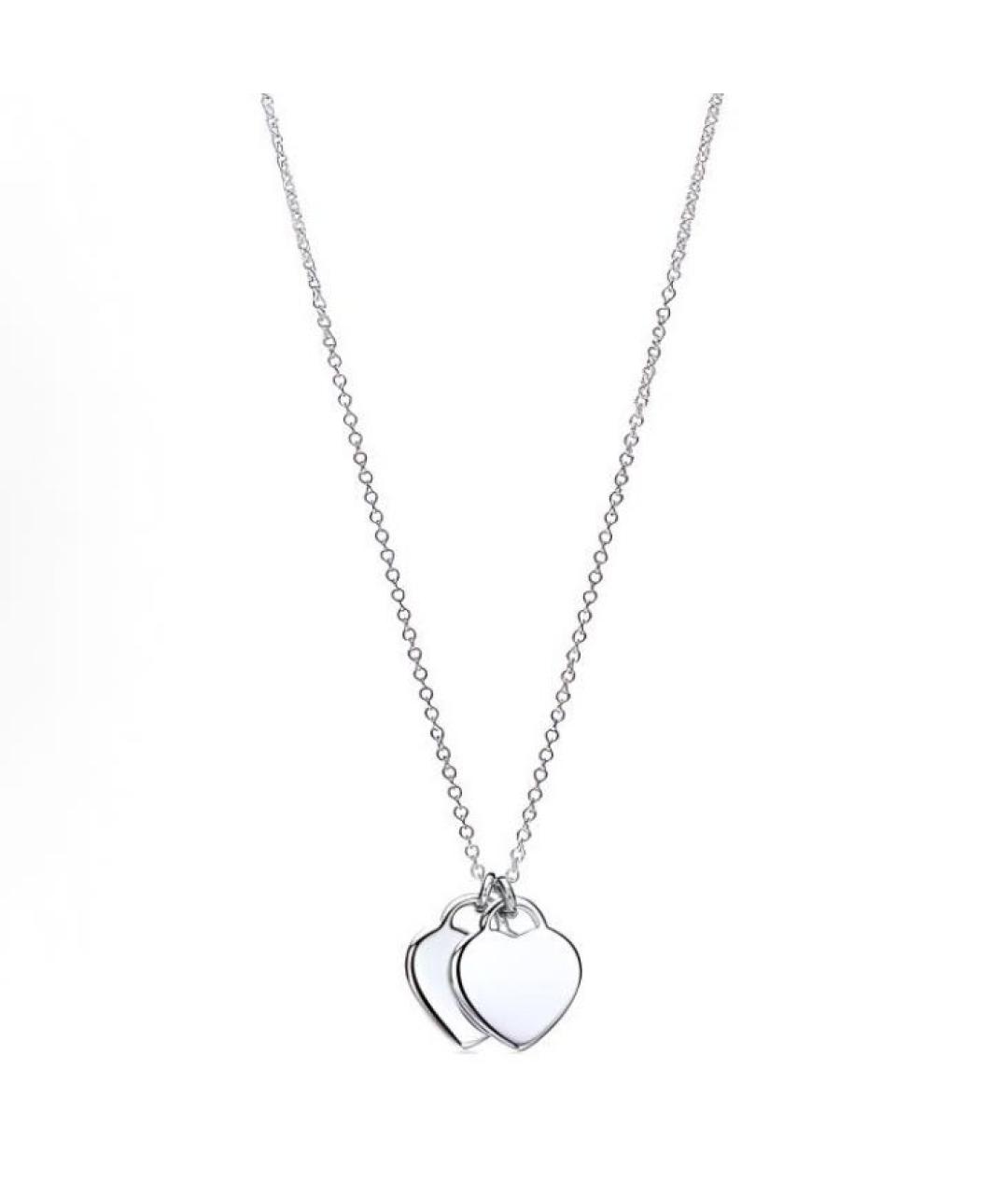 TIFFANY&CO Бирюзовая серебряная подвеска, фото 3