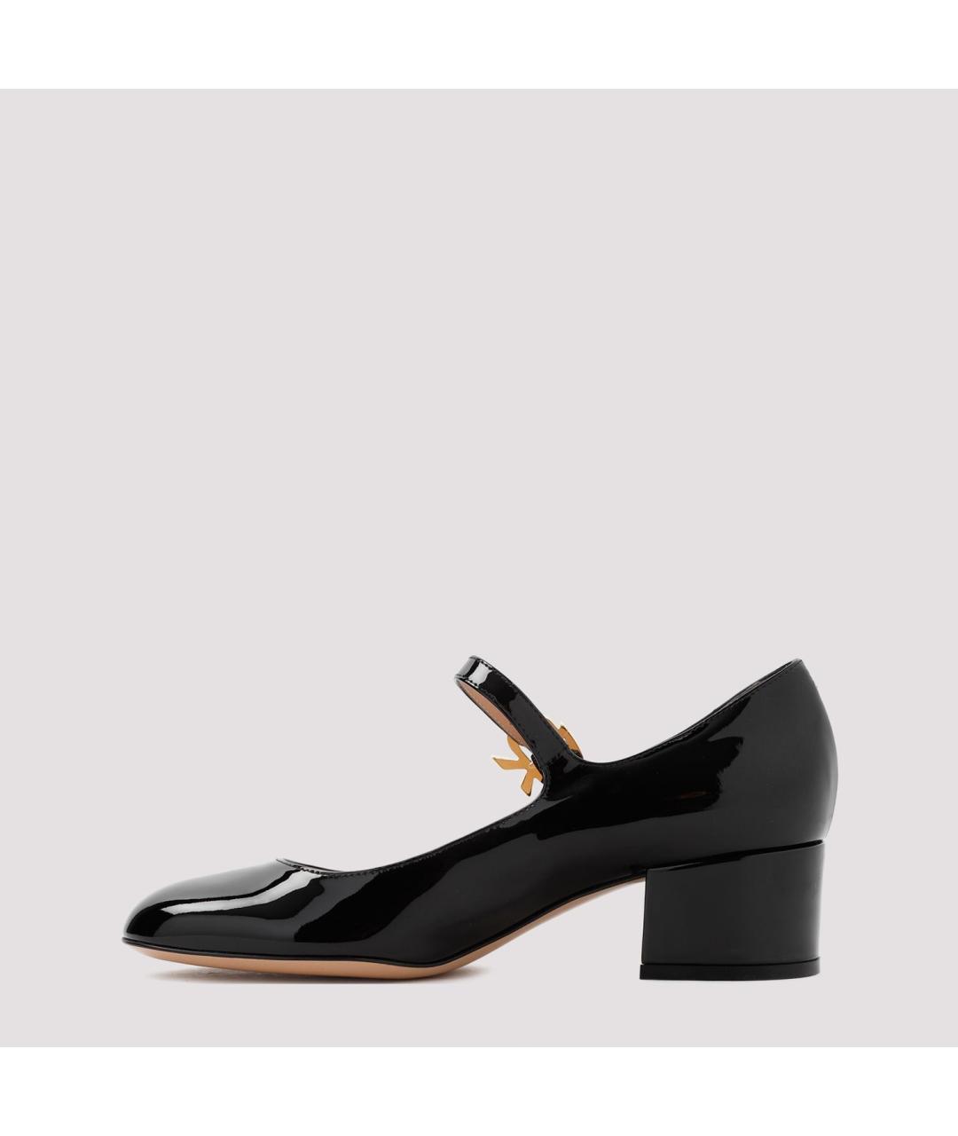 GIANVITO ROSSI Черные кожаные туфли, фото 3
