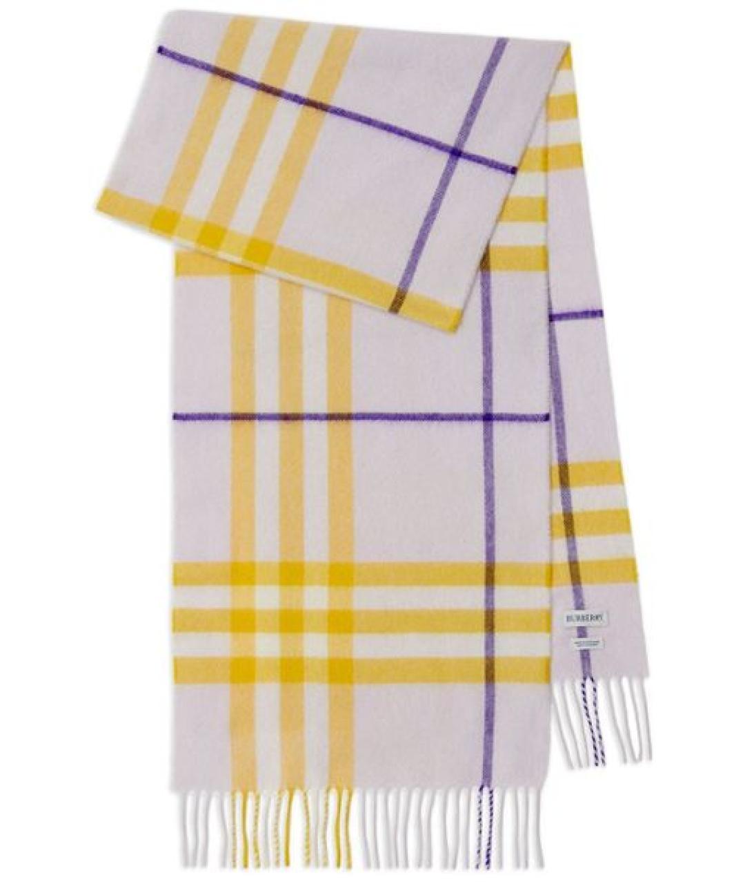 BURBERRY Мульти кашемировый шарф, фото 2