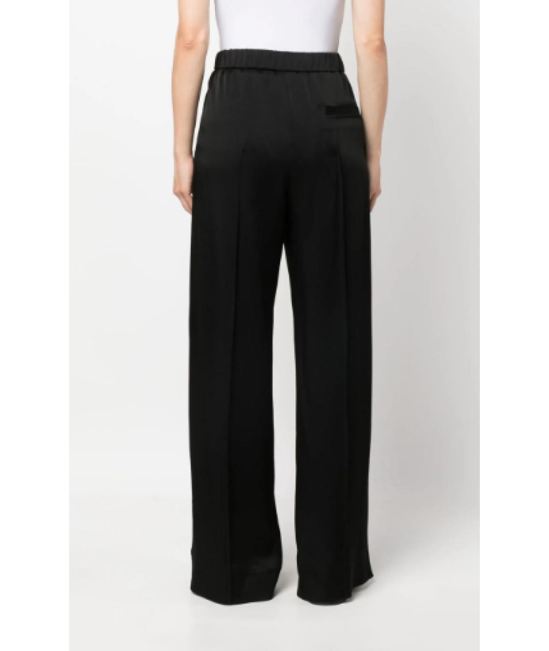 JIL SANDER Черные прямые брюки, фото 3