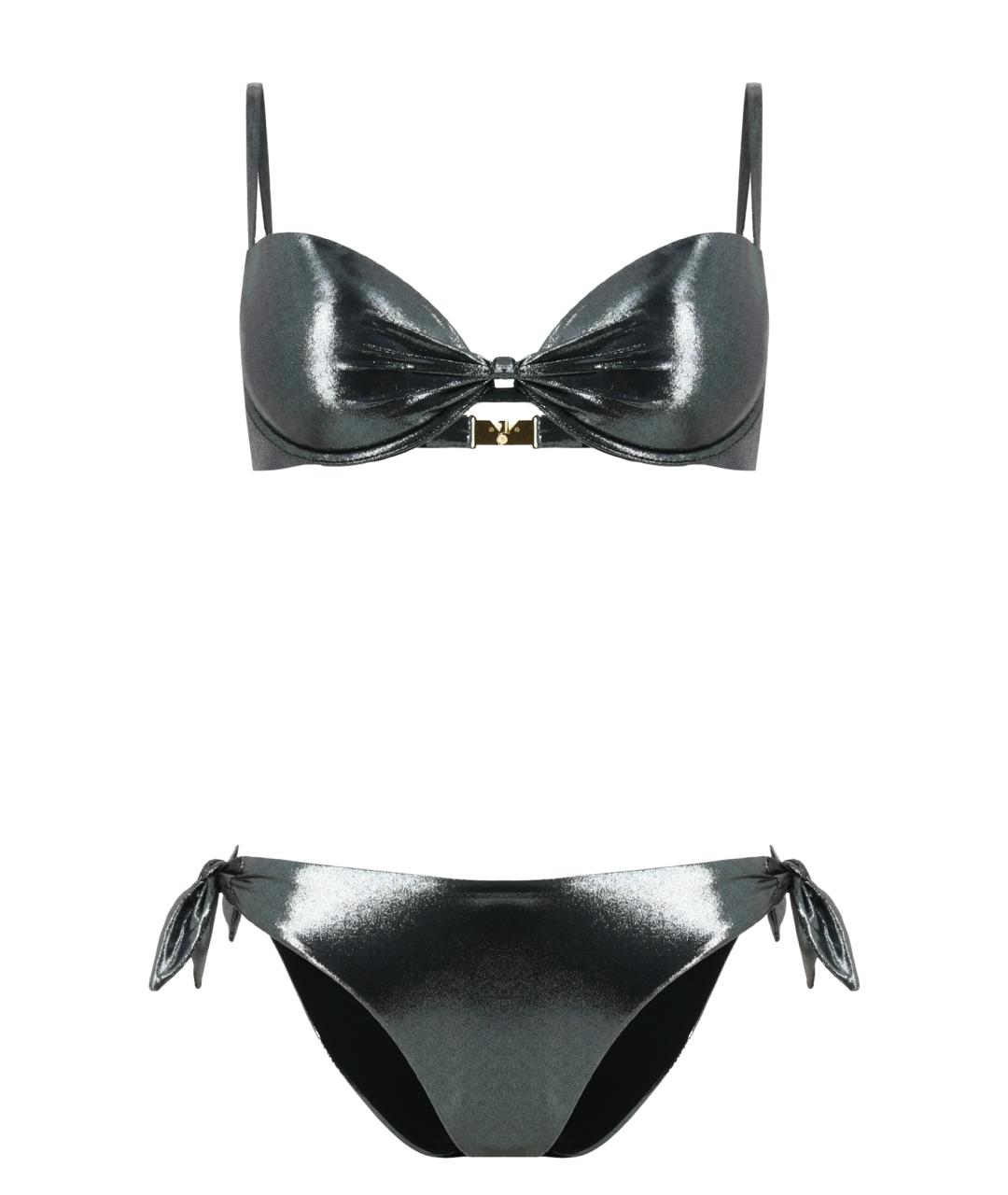 EMPORIO ARMANI Серый купальник, фото 1